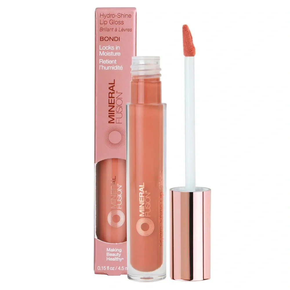Nontoxic NATURAL Mineral Fusion Hydro-Shine Lip Gloss NWT MULTIPLE SHADES